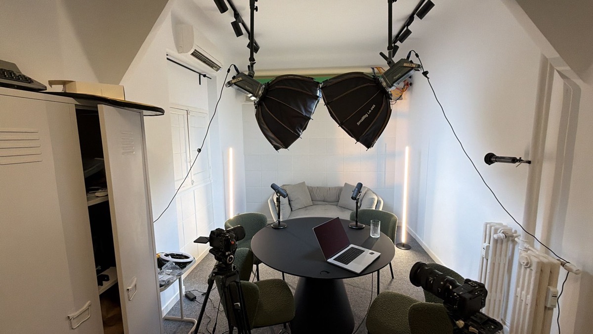 El estudio de grabación de omibu Madrid